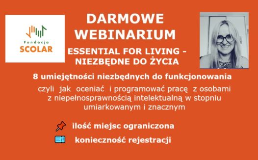 Essential for living-NIEZBĘDNE DO ŻYCIA. SZKOLENIE ONLINE